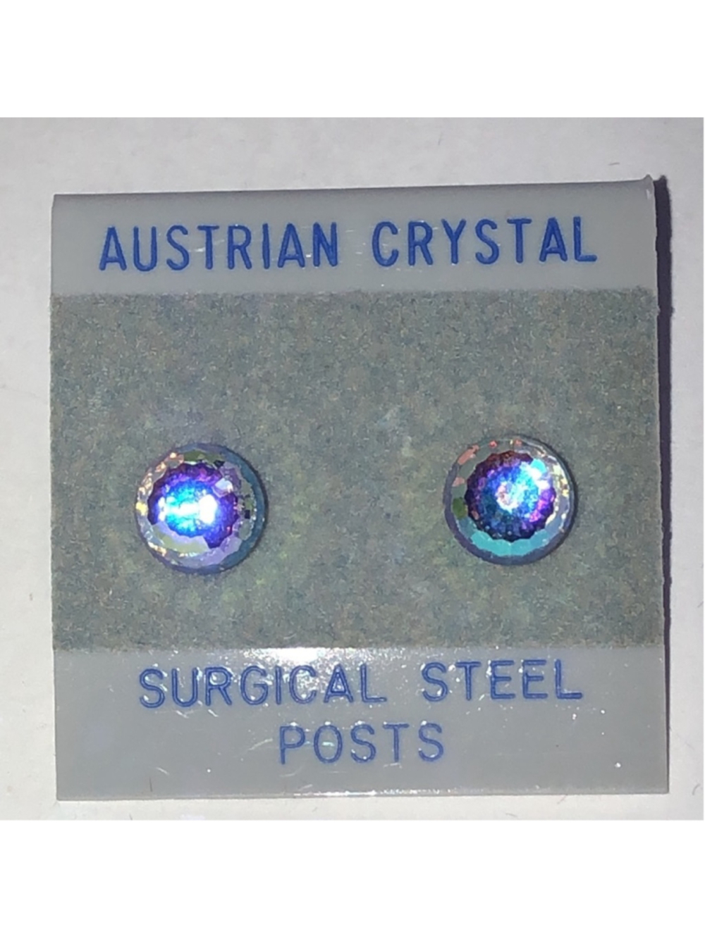Austrian Crystal Stud Dainty Vintage Earrings